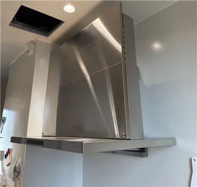 Oil-resistant galvanized steel sheet for range hood