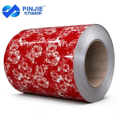 Pattern PPGI Steel Coils