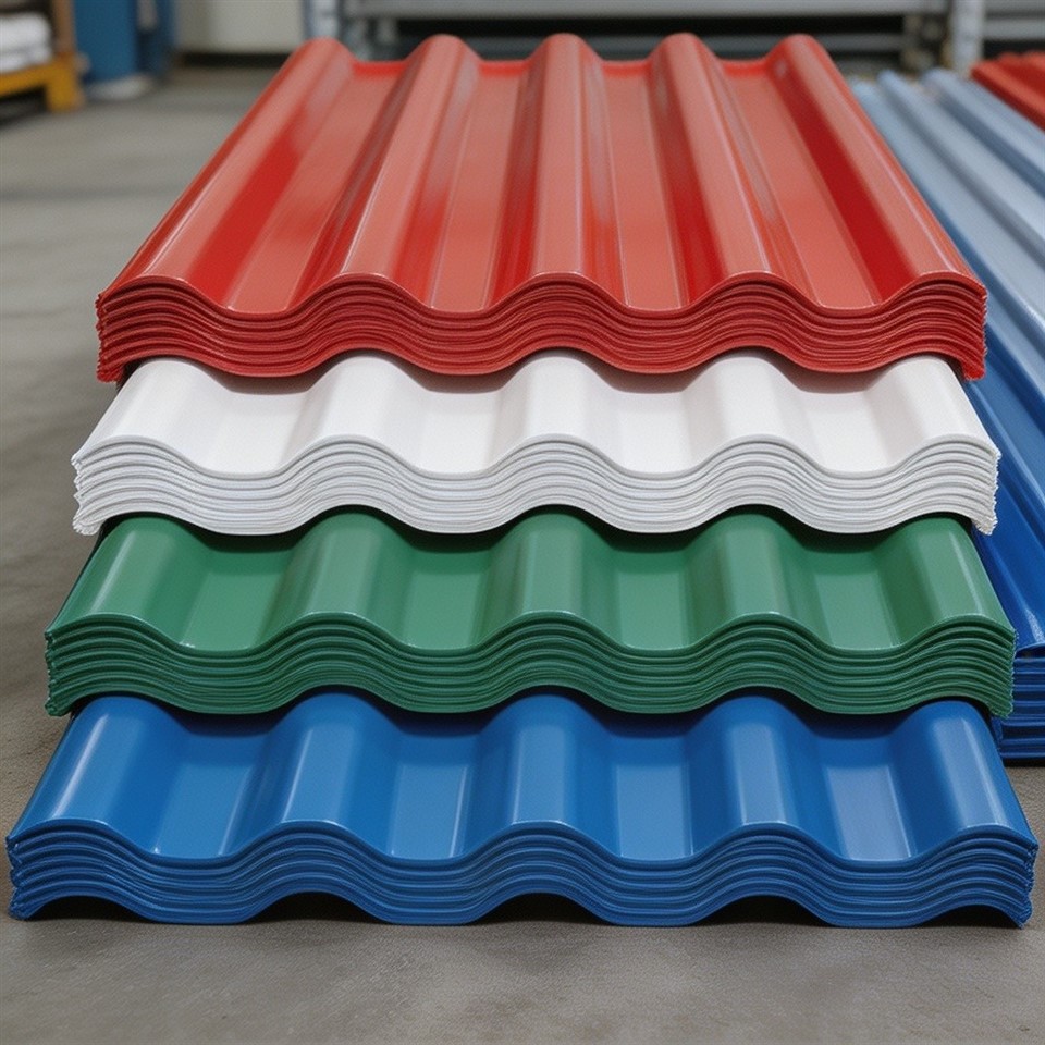 Wrinkle Texture Color-Coated Steel Sheet - Customized Weather-Resistant Corrugated Sheet Supply price
