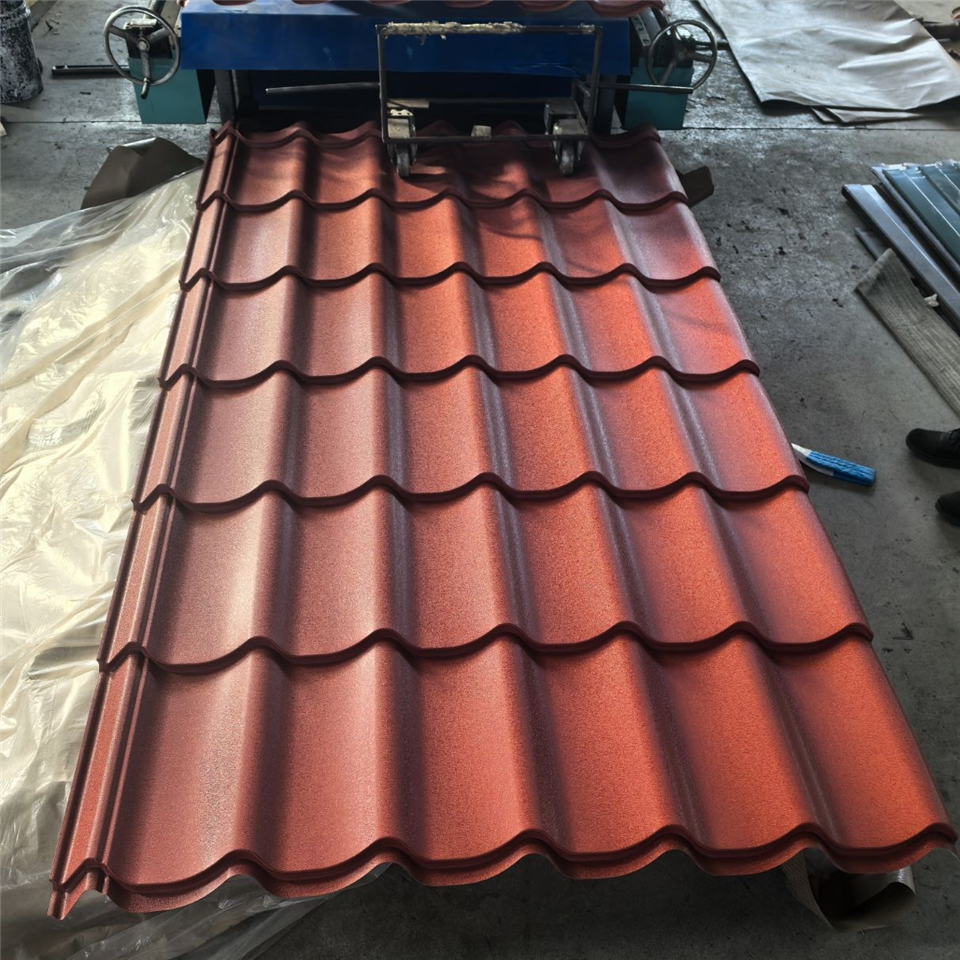 Wrinkle Texture Color-Coated Steel Sheet - Customized Weather-Resistant Corrugated Sheet Supply suppliers